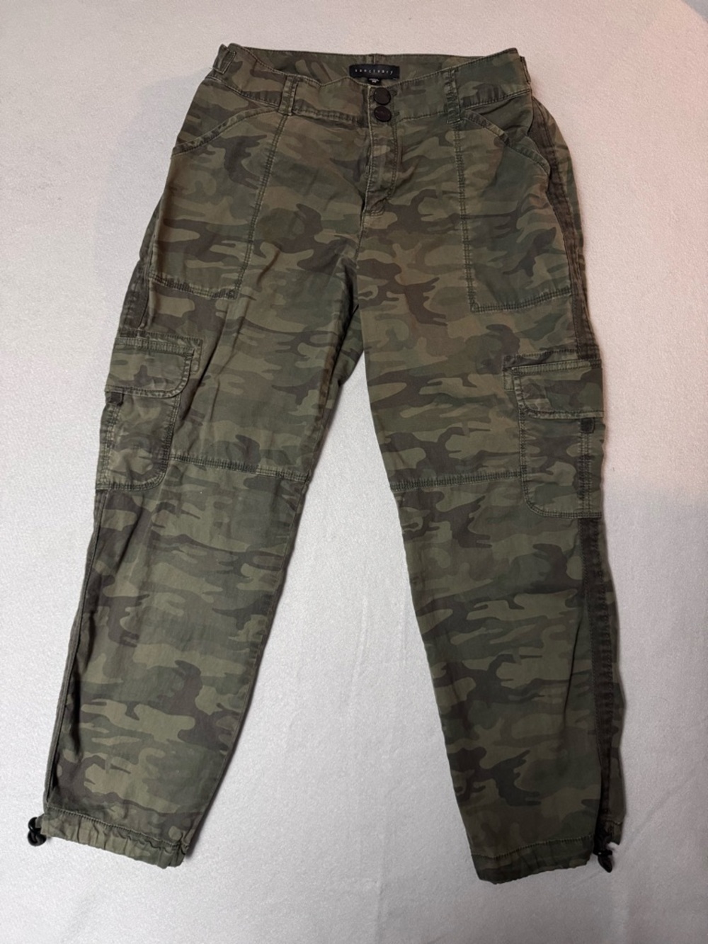 Sanctuary Rebel High Rise Camo Cargo Pants